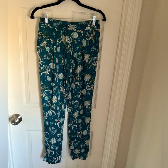 Etam floral pants size small - Picture 2 of 13